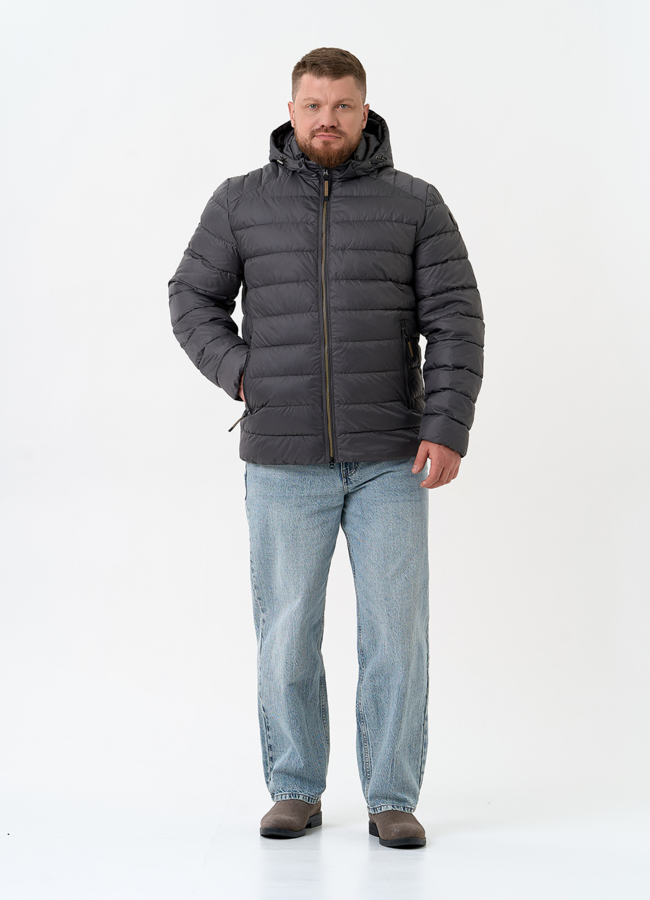 Куртка мужская с капюшоном модель № 32519 в рассрочку