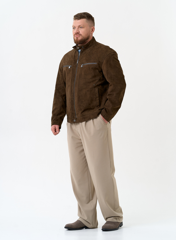 Мужская куртка из натуральной замши