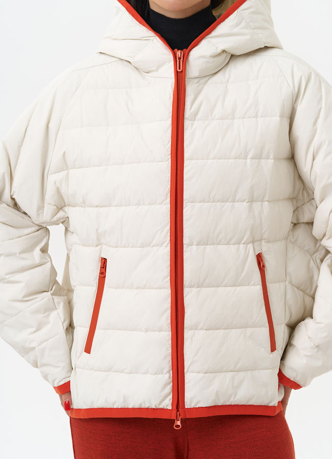 Женская утепленная куртка с капюшоном модель № 30024 универмаг малина