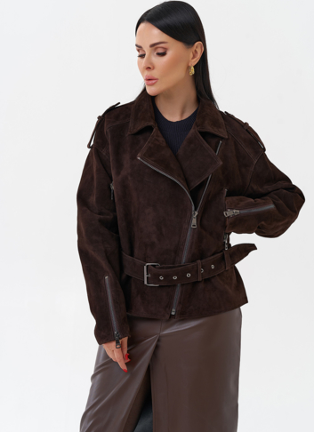 Куртка женская из замши