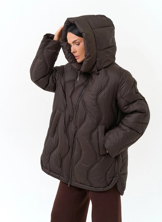 Женская куртка с капюшоном фото