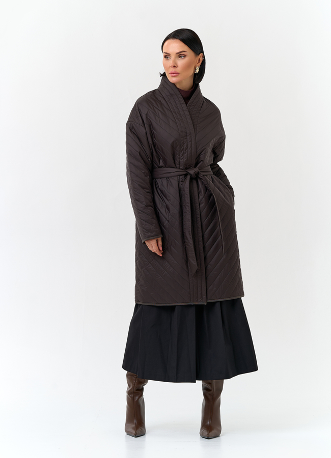 Женская удлиненная куртка кимоно модель № 32803 универмаг малина