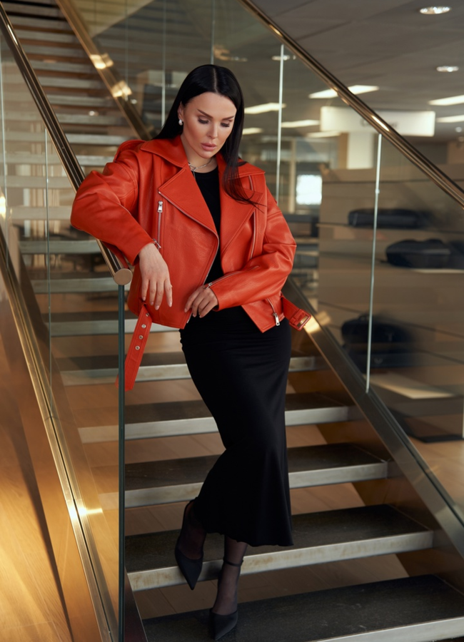 Кожаная куртка 