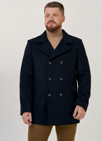Мужское двубортное пальто 